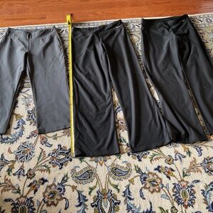 Nike Dri Fit Women's Athletic Pants size small 3 pairs (one cropped)